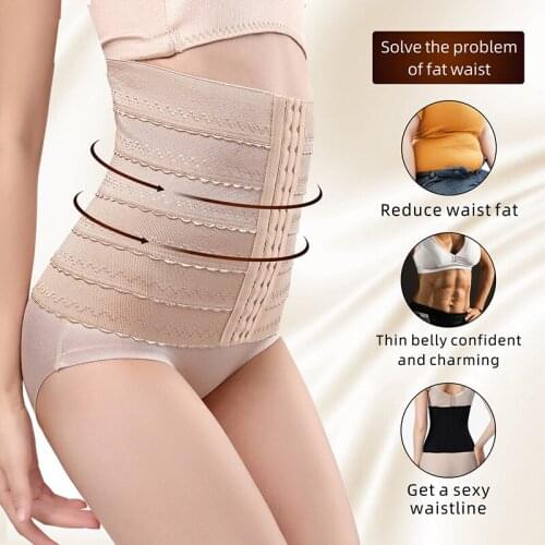 2021Girdle Corset Waist Cincher Trainer Binders Shapers Slimming Underwear Belly Body Shaper Reductive Girdle Modeling StrapBelt