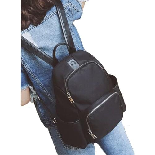 3PCS / LOT Fashion Oxford Backpack for Women Back Pack Black Blue Female Backpack Teenage Girls anti-theft Shoulder Bag