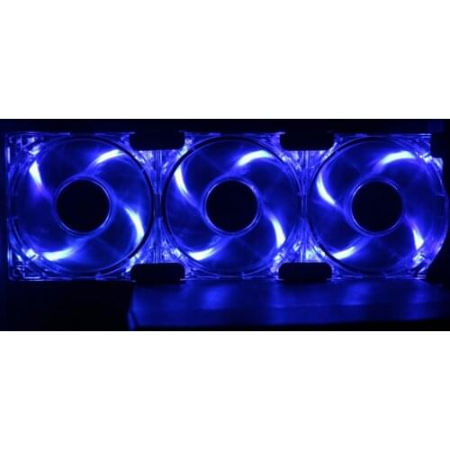 8cm LED graphics card fan, mute 2/3 fan combination, PCI bit installation, for GTX 750TI, GTX1060TI, GTX1070TI, GTX1080TI