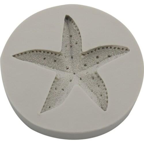 9*1.8CM DIY Sugar Craft Cake Vintage Petal Big Starfish Cake Silicone Mold Fondant Mold Cake Decorating Tools Gum Paste Mold