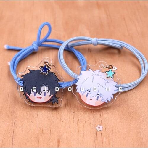 Anime Shiguang Daili Ren Cheng Xiaoshi Lu Guang Acrylic Elastic Hair rope Badge Brooch Button Headwear Headdress Accessories
