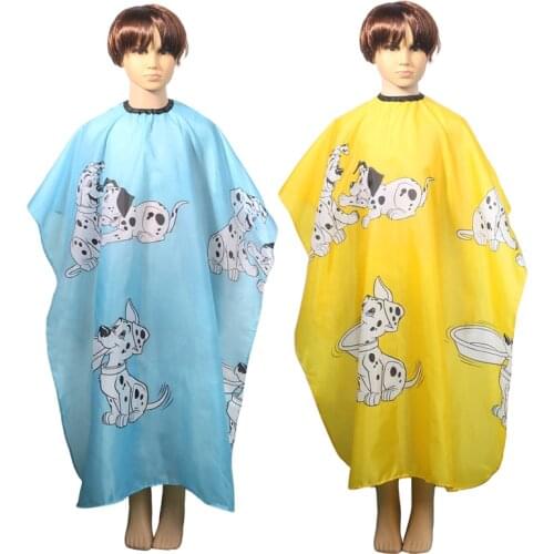 Kids Cartoon Dressing Cape Salon Gown Cover Barber Hair Cut Cloth Hairdresser