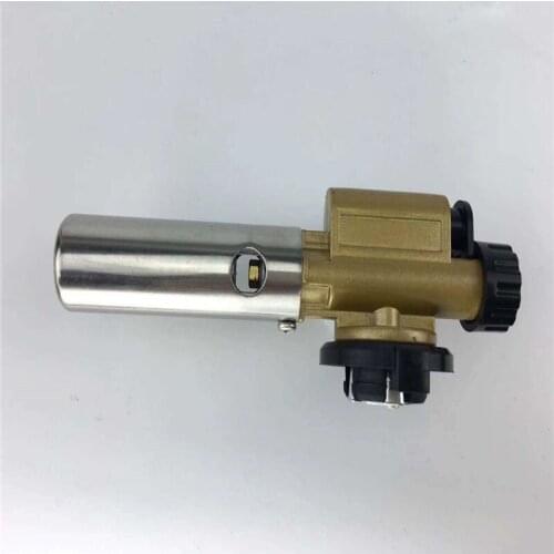 Gas Torch Flame Gun Blowtorch Cook Soldering Butane AutoIgnition gas-Burner Lighter Heating Welding gas burner flame WHOLESALE