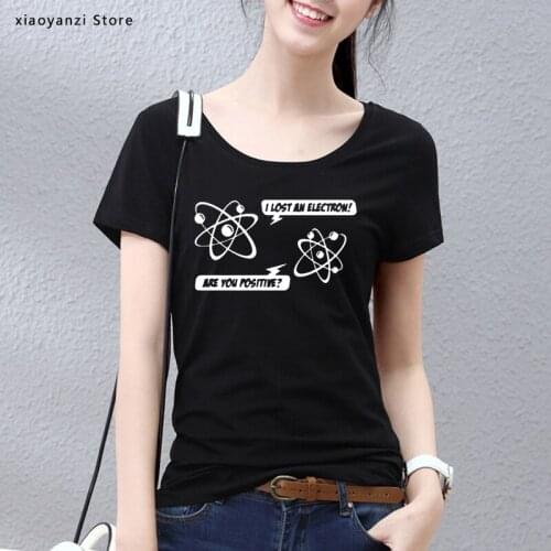 Science Physics Geek T-shirt new Funny Birthday Gift Summer T-shirts Short Sleeves Cotton Fashion TShirt Women clothing