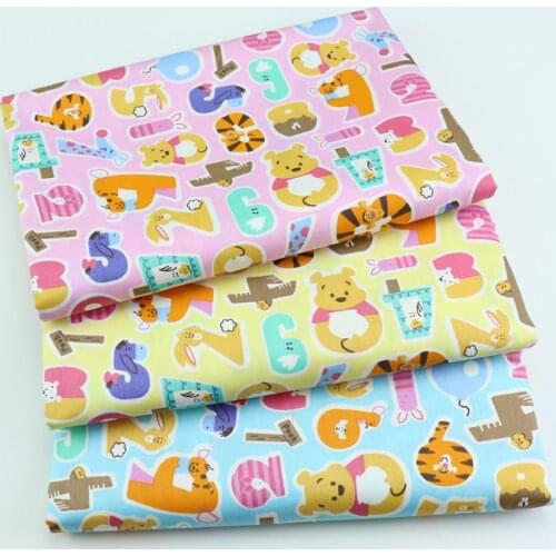 Beautiful Digital Printing Black Christmas Snowman Pattern 100% Cotton Fabric Sewing Material Children Fabric Diy Shirt Clothing