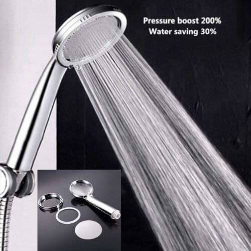 Shower Head High Pressure Spray Nozzle Water Saving Flow Showerhead Hand Held Bathing Handset Bathroom Accessories
