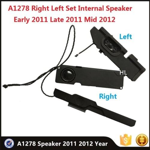 New A1278 Left Right Loudspeaker Set For MacBook Pro 13.3" A1278 2011 2012 Pair Subwoofer Speaker Laptop Spare Replacement OEM