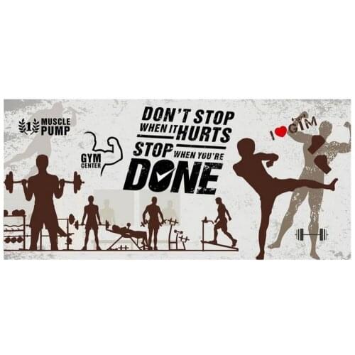 Custom 3d photo wallpaper 3d murals wallpaper mural wall Fashion sports gym large murals background wall paper home decor