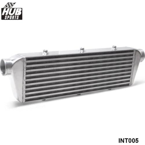 550x180x65mm 2.5''(63mm) I/O Turbo Inter Cooler BAR&PLATE Aluminum Front Mount Intercooler HU-INT005