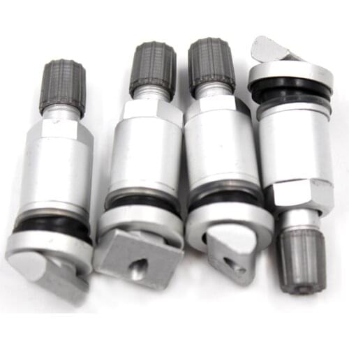 4 PCS YPQZ009 TPMS Tyre Pressure Monitoring System Sensor Valve Stem Repair Kit For Jeep Volve Ford Alloy Tubeless Valve Car