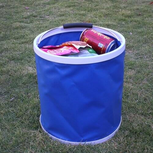 Foldable car wash fishing bathroom kitchen bucket 13L for Volkswagen POLO Tiguan Passat Golf EOS Scirocco Bora Lavida