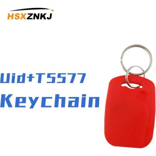 10/20/50pcs Ic Id Composite Buckle NFC Dual Frequency 125 Khz T5577 Em4305 +13.56 Mhz Rewritable Dual Chip RFID Key Tag