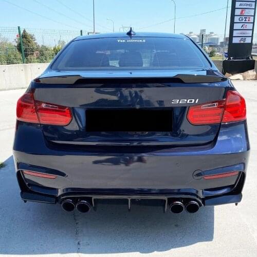 F30 F30 LCI M4 Style Body Wing Spoiler Unpainted Or Car Body Color Painted ABS Plastic 2012- 2018 2012.2014 - 2015.2018 For F30