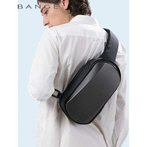 2021New Anti-theft Multifunction Crossbody Bag Shoulder Messenger Bags Male Waterproof Short Trip Chest Bag Pack for Men