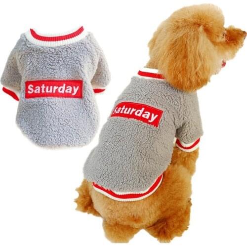 Winter Warm Pet Dog Sweatshirt Pullover for Small Dogs Yorkshire Cat Clothing Hoodie moletom feminino inverno Puppy Clothes
