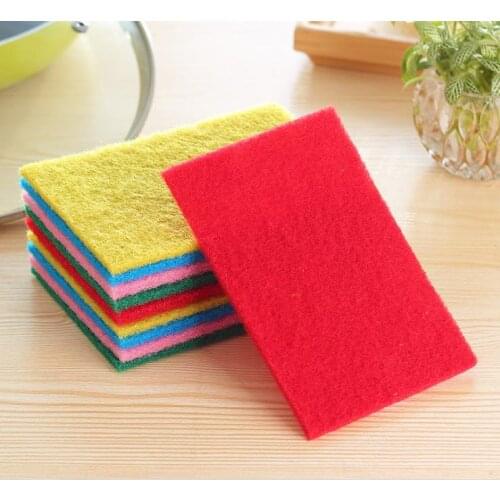 5pcs Multifunctional Tableware Cleaning Pad 15*10cm Cleaning Mat Household Accessories