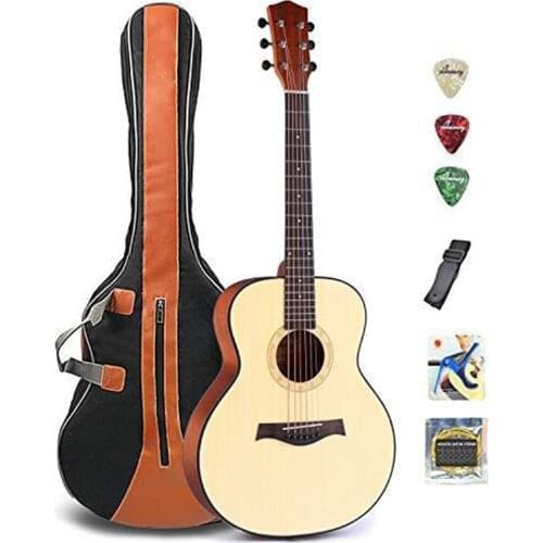 36 Inch Guitar Case Waterproof Guitar Bag Backpack 600D Oxford Acoustic Folk Guitar Gig Bag Cover With