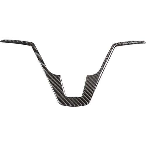 For Honda CR-V 2017 - 2011 Steering Wheel Decorative Stickers Crv Steering Wheel Button Carbon Fiber Decoration Modified