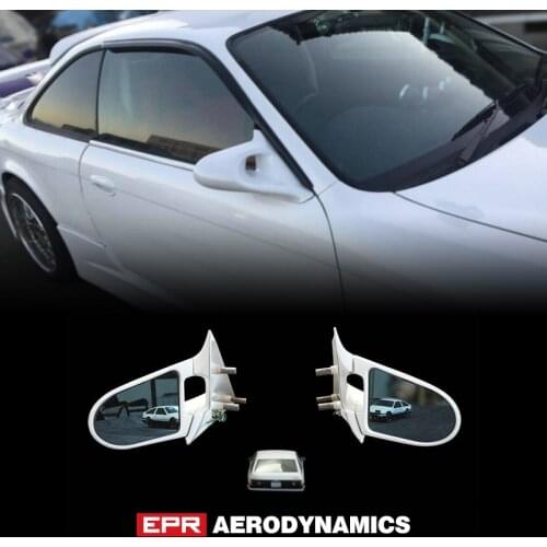 For Nissan 200sx Silvia S14 Zenki S14A Kouki FRP Unpainted Ganador Style Aero Mirror Body kit (Right Hand Drive Vehicle)