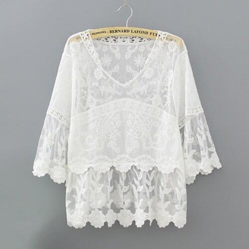 Женские прозрачные рубашки FOTIWIUS China At AliExpress