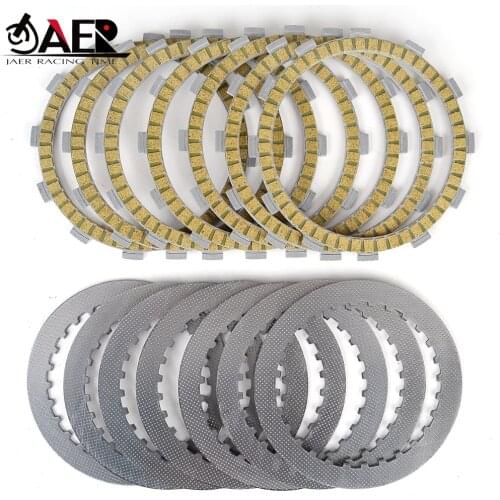 JAER Clutch Friction Disc Plates for Honda CB500T CB 500 T 1974-1977 22201-MA7-000 22321-MG8-000 22321-283-000