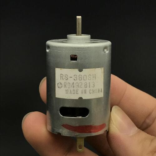 Mabuchi RS-380SH-4535 Carbon Brush Motor Strong Magnetic DC 3V-9V 6V18000RPM High Speed High Torque DIY Drill Tool