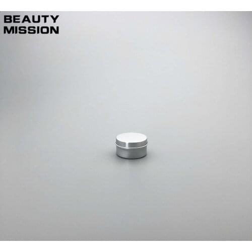 BEAUTY MISSION 20g X 100 Empty Skin Care Cream Aluminum Containers, Nail Art Cream Lip Balm Cosmetic Lip Gloss Containers Jars