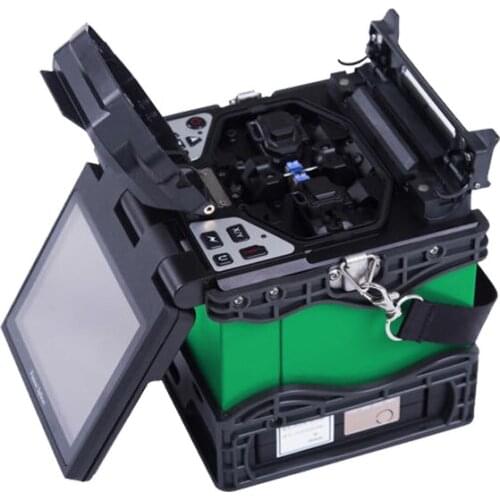 Multi-function Touch screen L-80S Optical Fiber Fusion Splicer for FTTH FTTX fiber welding optic Cleaver Connector English menu