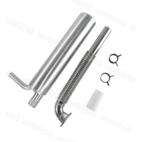 EME Front Muffler Canister Set With Smoke Exhaust For DLE EME 55cc Gas Engines