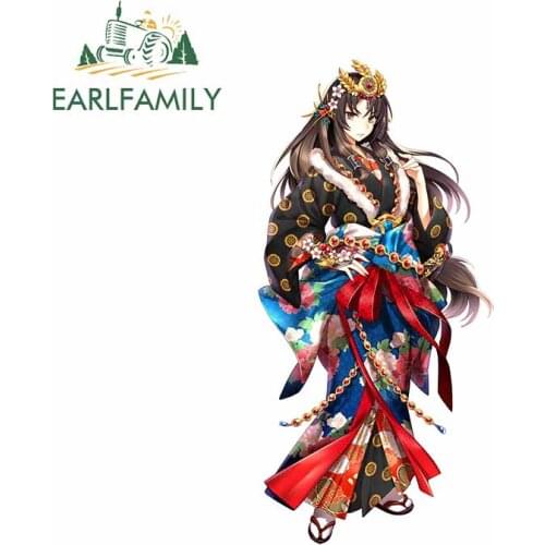 EARLFAMILY 13cm x 6.5cm For Cartoon Fine Car Stickers Vinyl Material Decal Waterproof Occlusion Scratch Suitable for VAN RV