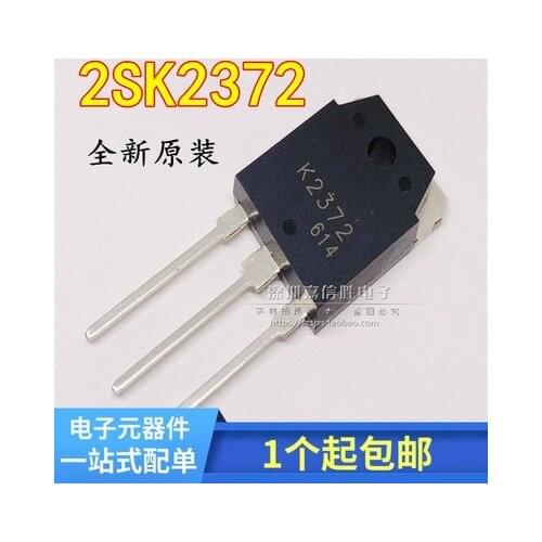 Original New 5pcs/ K2372 2SK2372 TO-3P 25A500V