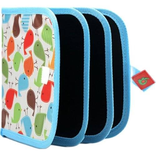 Portable Soft Draw Board Baby DIY Painting Book With Color Pens Kids learning and educational Toys