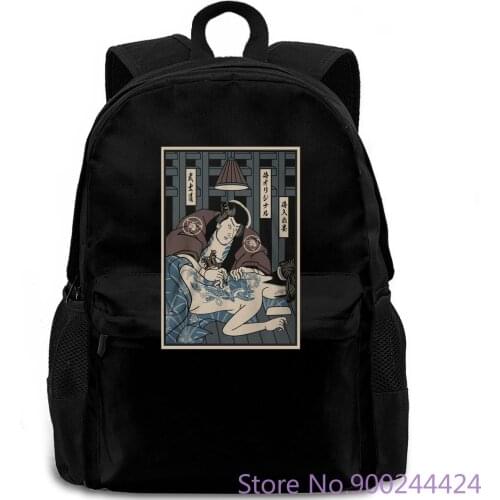 Samurai Tattoo Samurai Carpenter Anime Funny Design Mens New 2019 Fashion backpack