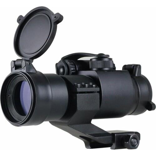 Tactical 1 x 32mm Red/Green Dot Sight Weaver Rail Mount Rifle M2 Scope Hunt