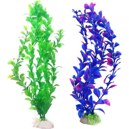 Aquarium Decoration Artificial Underwater Plants Aquarium Fish Tank Decoration Green Purple Water Grass Viewing Pet Products