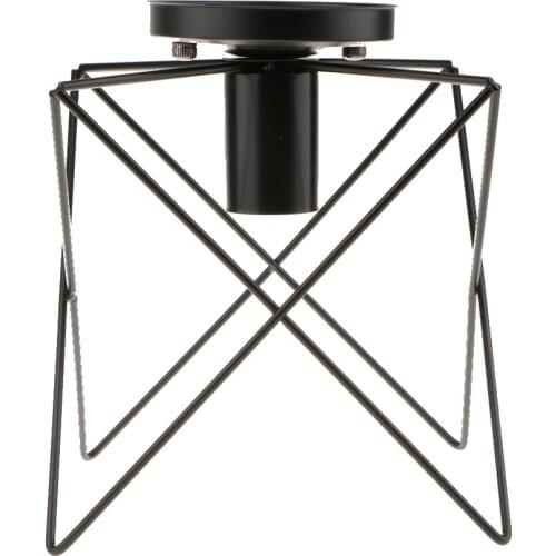 Unique M Shape Metal Ceiling Pendant Lampshade Chandelier Hanging Light Shade for Home Bar Cafe Restaurant Decoration, E27 Base