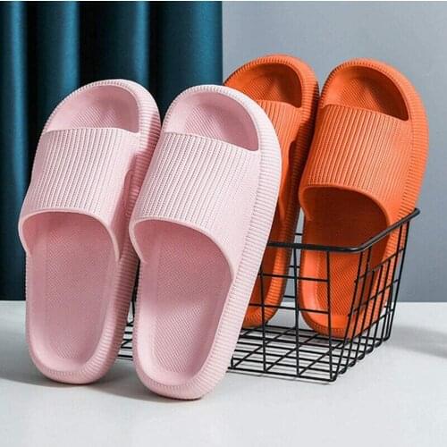 EVA Universal Quick-Drying Thickened Non-Slip Sandals Thick Sole House Slippers Bathroom Footwear Summer Beach Sandal Slipper