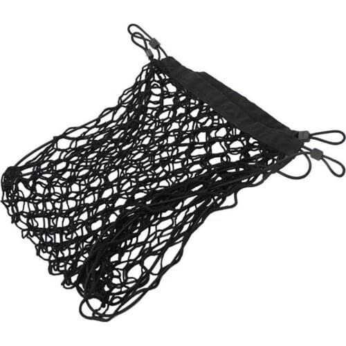 Universal Car Trunk Rear Storage Cargo Luggage Nylon Elastic Mesh 40x120 CM/60x120 CM Net Holder With 4 Plastic Hooks Pocket New