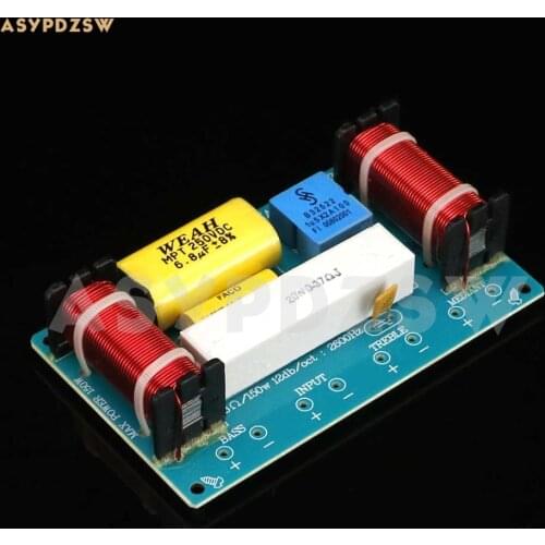 WEAH-338 TREBLE MEDIANT BASS 3 Way speaker frequency divider board 4--8 ohm 120W