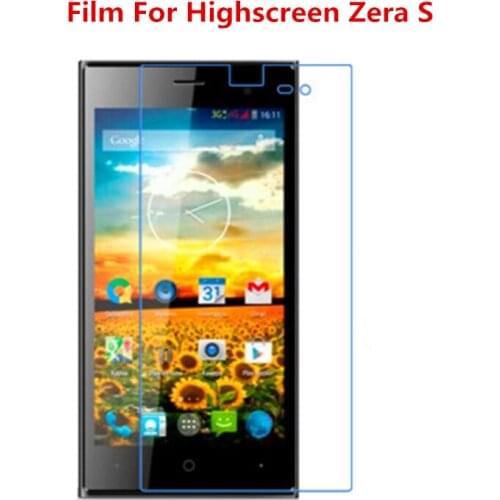 1/2/5/10 Pcs Ultra Thin Clear HD LCD Screen Protector Film With Cleaning Cloth Film For Highscreen Zera S