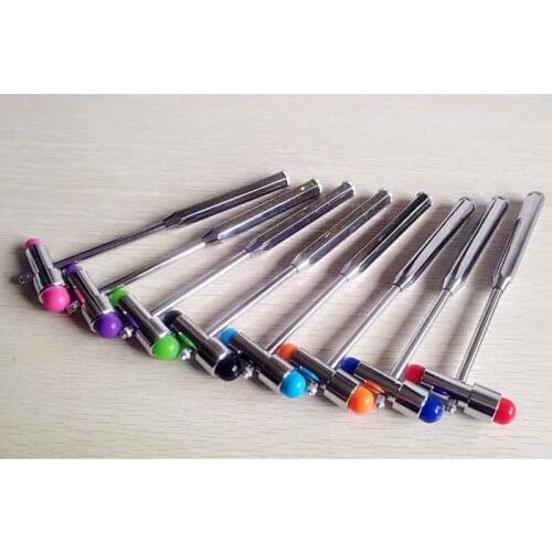 1pc Percussor Medical Triangle Taylor Percussion Neurological Hammer Diagnostic Reflex Hammer Random Color