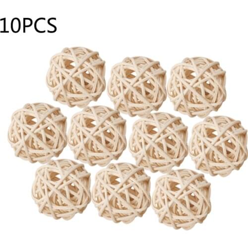 10pcs Rattan Ball Diffuser Fragrance Balls Replacement Stick Rattan Diffusers Accessories Modern DIY Home Decor