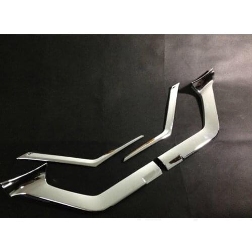 2014 2015 2016 Chrome Upper and Lower Front Grille Trim Car Styling Accessories For Nissan X-trail Xtrail