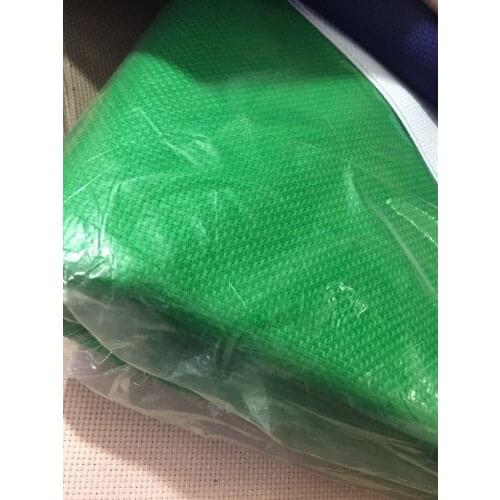 25x25cm Aida 14ct white cloth pink black flaxen green cross stitch fabric canvas DIY handmade needlework sewing