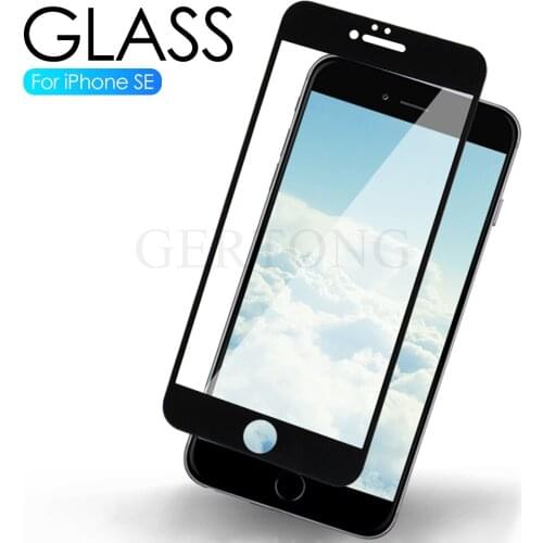 40D Full Cover Screen Protector For iPhone 7 8 6S 6 Plus SE 2 2020 XS Max X XR HD Luxury Tempered Glass For iPhone SE 2020 glass