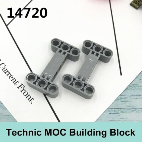 10PCS Technology Building Blocks Parts Compatible with Major Brand Moc Parts 14720 3x5 H-shaped Thick Beam Frame Gifts Toys