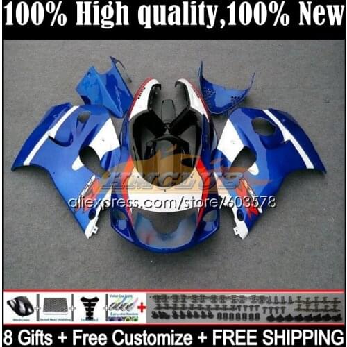 Body For SUZUKI SRAD GSX-R600 GSXR 750 600 0CL.30 GSXR750 96 97 98 99 00 GSXR600 1996 1997 1998 1999 2000 Fairings Stock blue