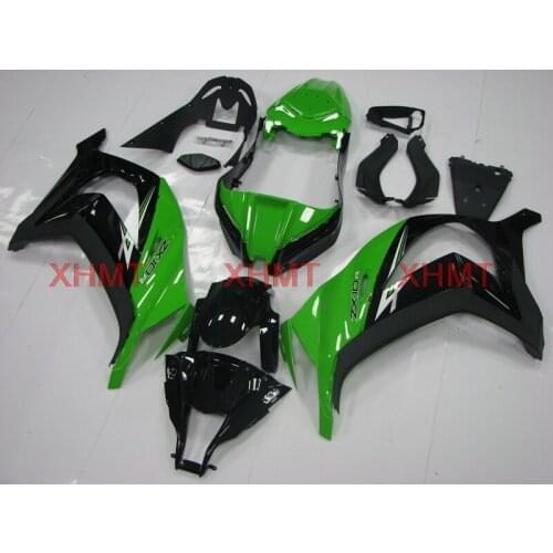 For Kawasaki ZX10r 2011 - 2015 Fairings Ninja ZX 10r 2012 Motorcycle Fairing for Kawasaki ZX10r 13 14 Green Black Full Body Kits