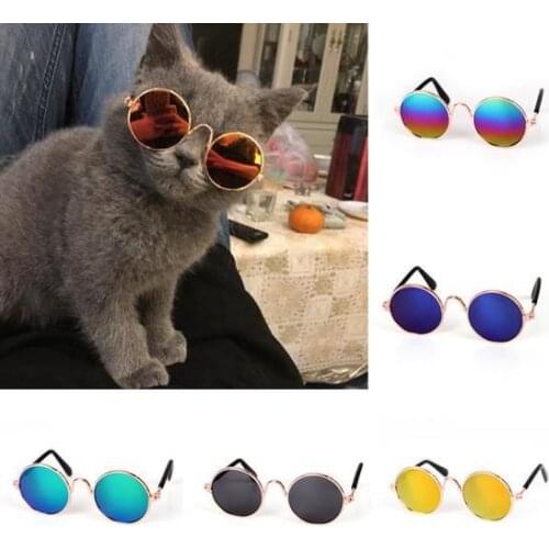 Lovely Glasses Cat Pet Products Eye-wear Sunglasses For Small Dog Cat Pet Photos Props Accessories Top Selling Pet Products