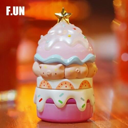 Original BOOBOO Family Burger Pork Chop Bun Series Blind Box Toy Figurine Random One Cute Anime Character Gift Free Shipping